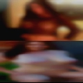 Naked woman enjoying with
