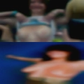 Horny women fucking and pissing